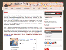 Tablet Screenshot of johnnyrockrecord.com